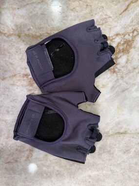 all in motion Purple Fingerless Training Gloves